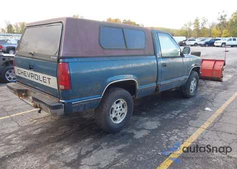 1991 Chevrolet Gmt-400 K1500 from USA, damaged, VIN 1GCDK14K3MZ161358